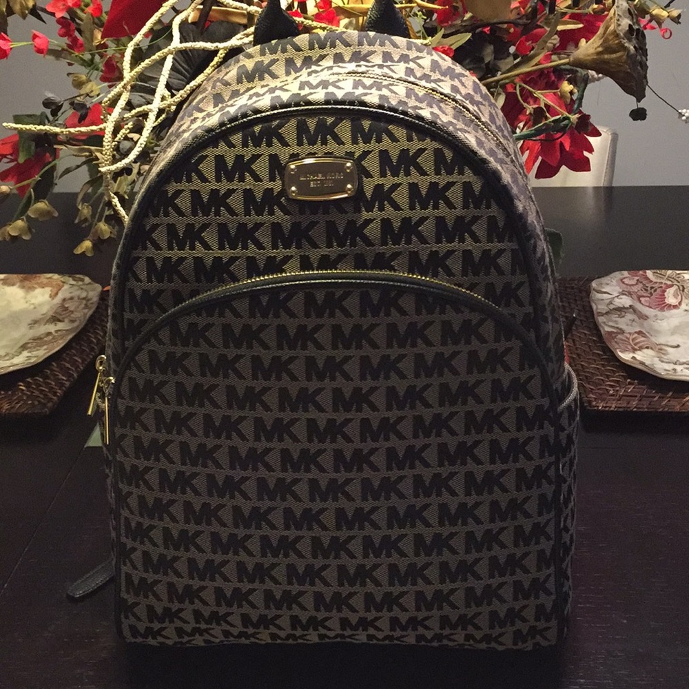 MK LEATHER BACKPACKS